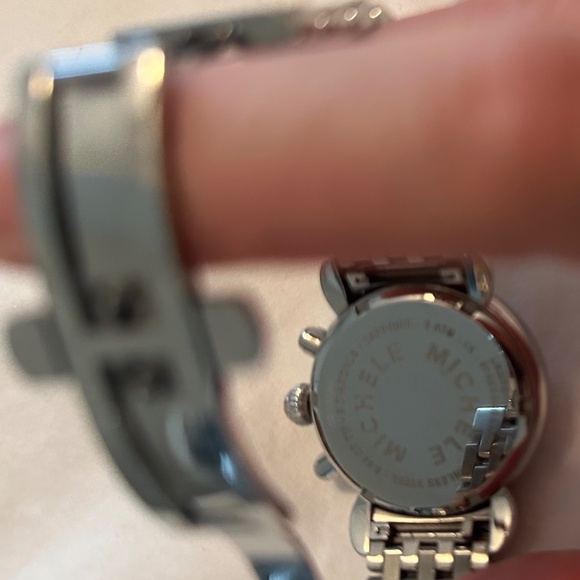 Michele CSX-36 Chronograph Mother of Pearl Dial Date Stainless Steel Watch main image 4